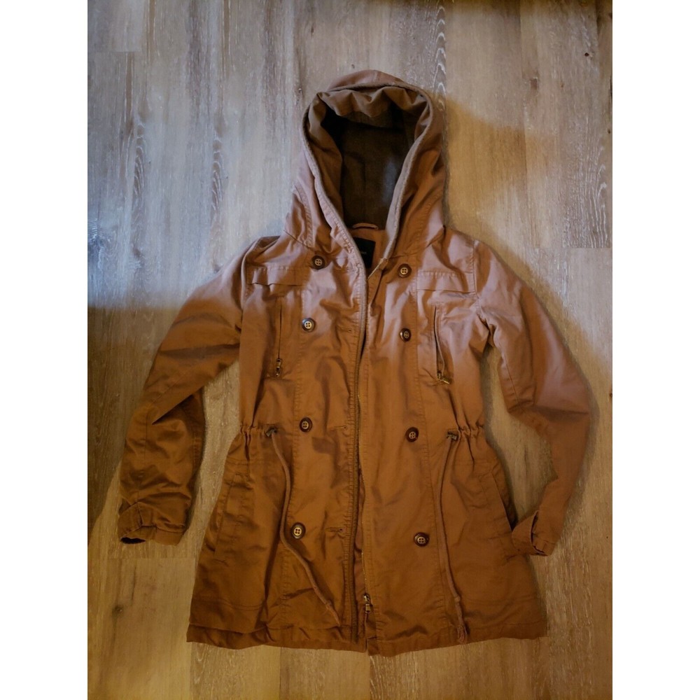 Forever 21 Sz S Brown Cinch Fall Jacket